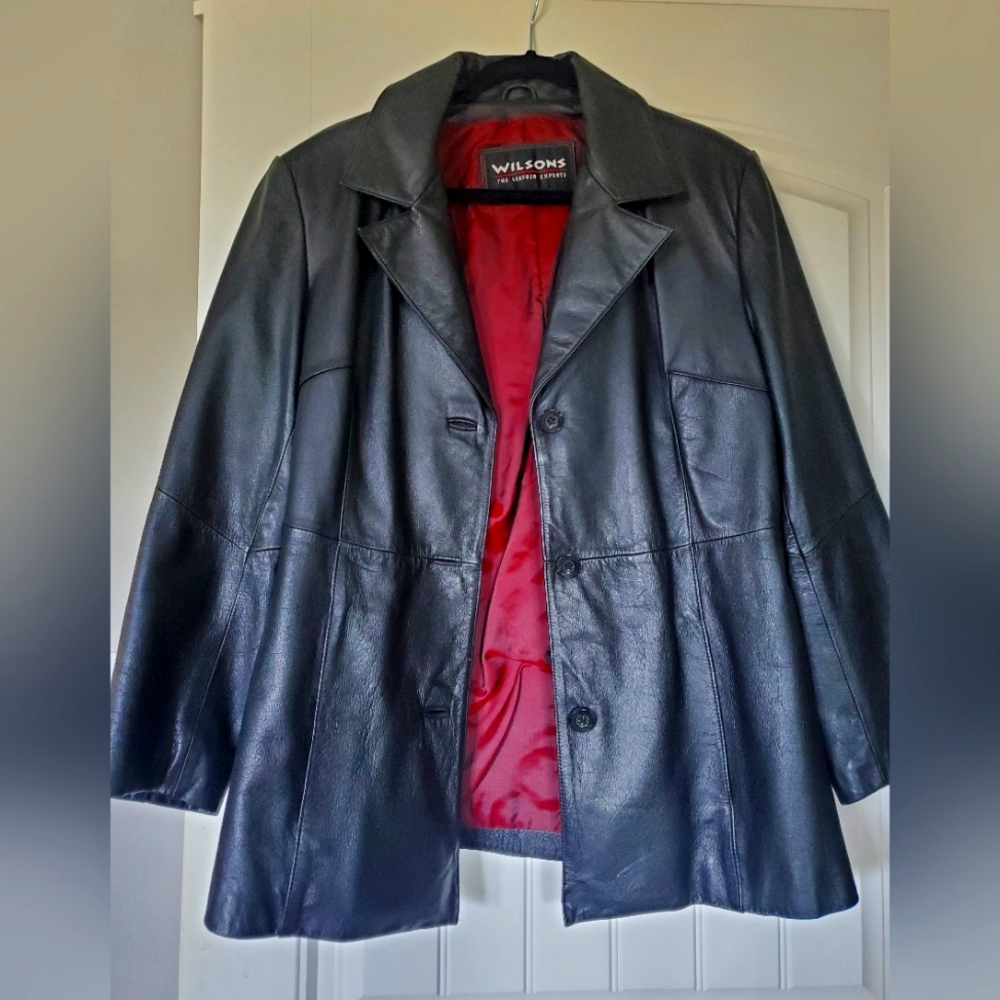 Women's leather jacket